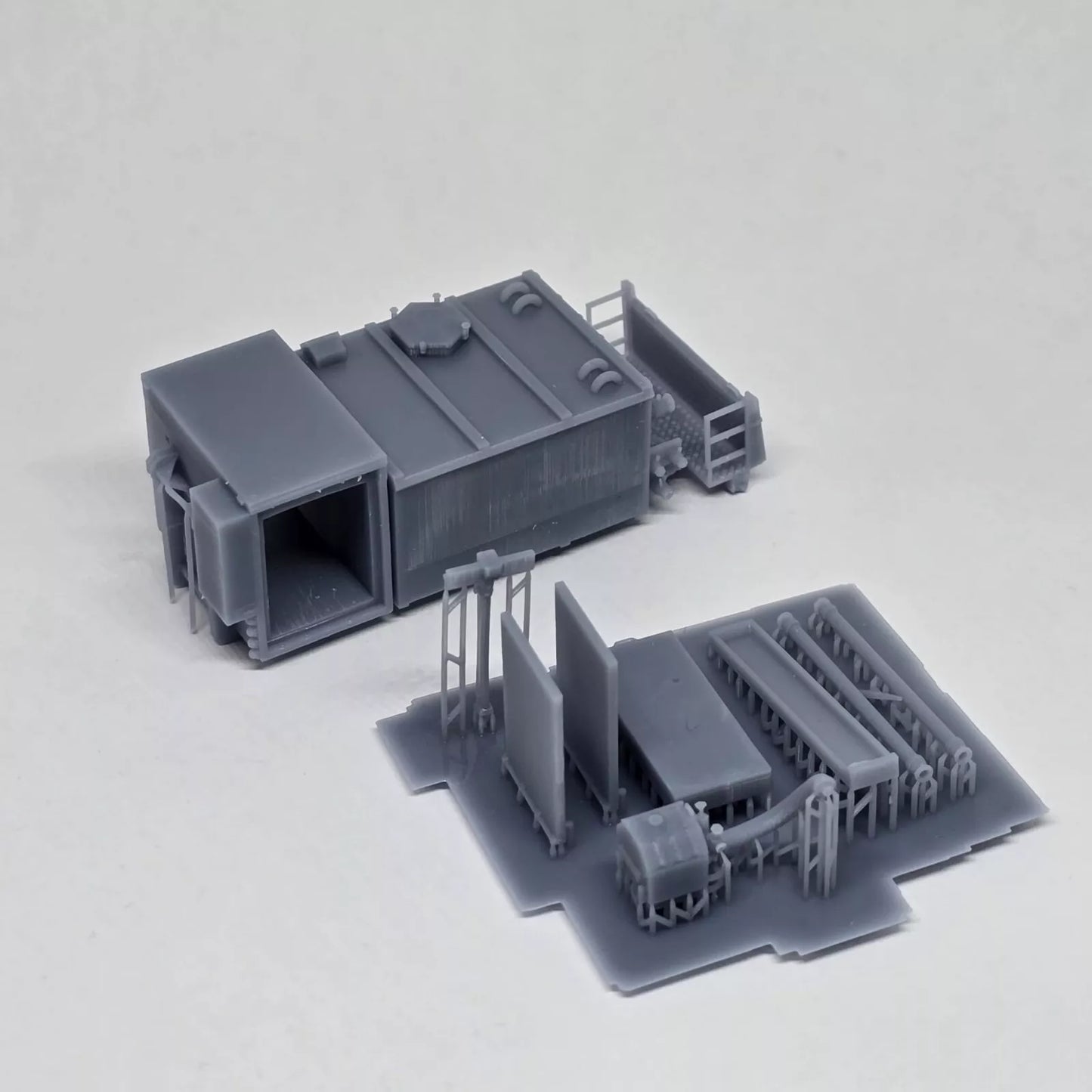 Sieglift Abrollbehälter Löschwasserversorgung Typ15 Bausatz H0 1:87