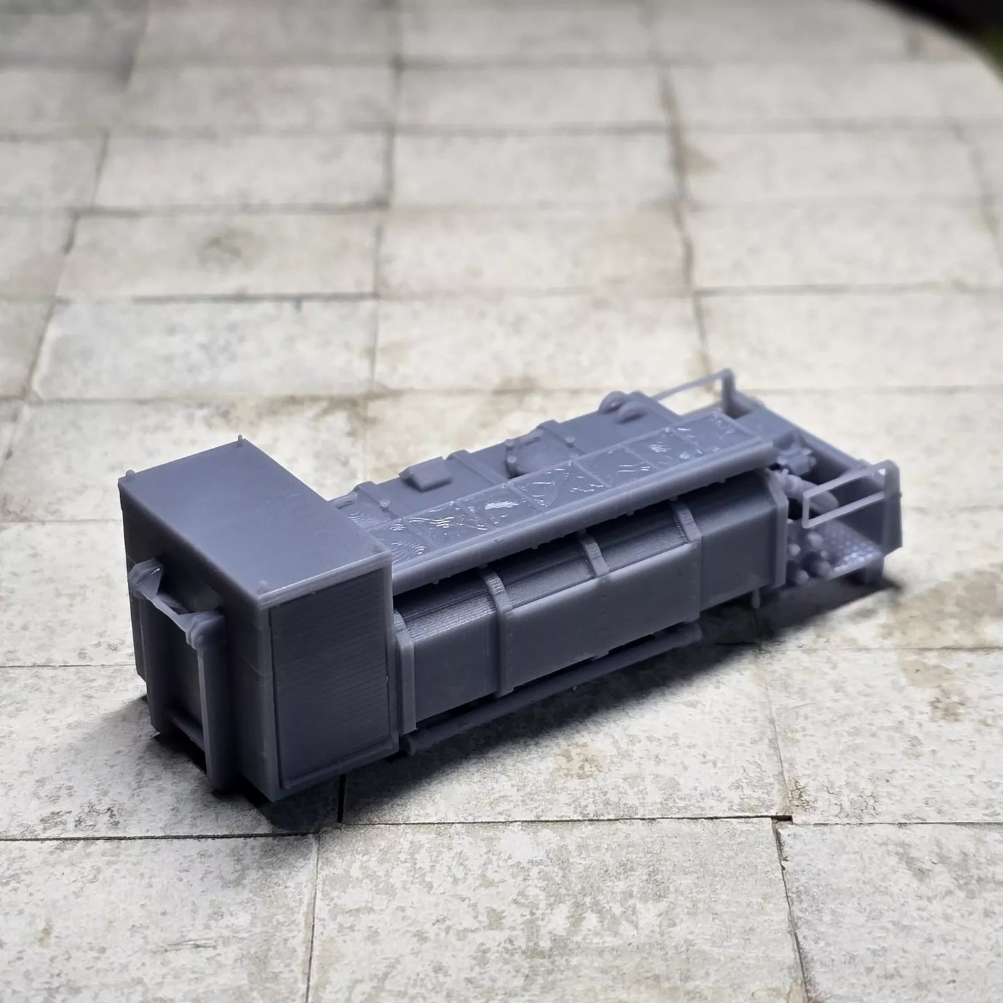 Sieglift Abrollbehälter Löschwasserversorgung Typ2 Bausatz H0 1:87