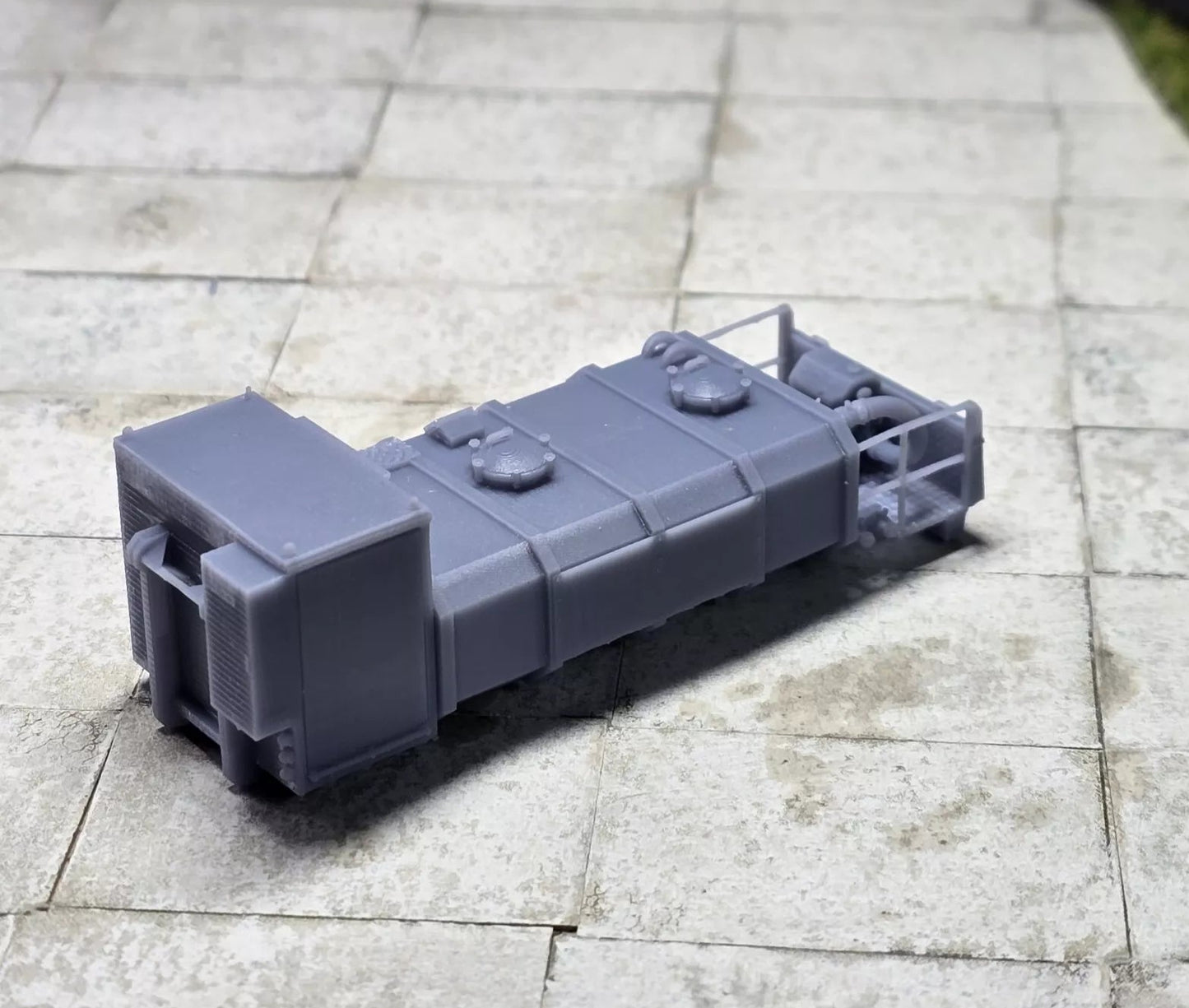 Sieglift Abrollbehälter Trink und Löschwasserversorgung Typ1 Bausatz H0 1:87