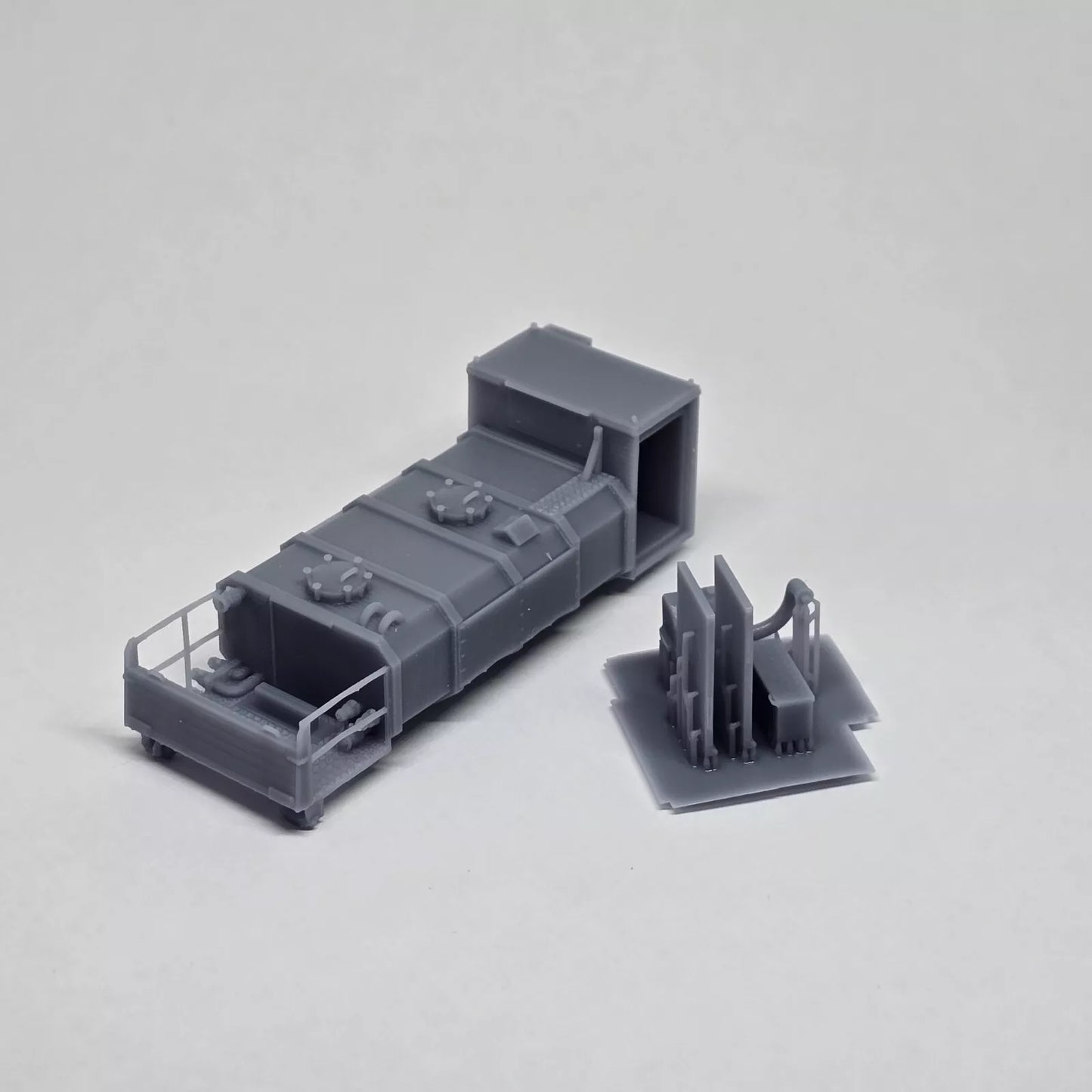 Sieglift Abrollbehälter Trink und Löschwasserversorgung Typ1 Bausatz H0 1:87