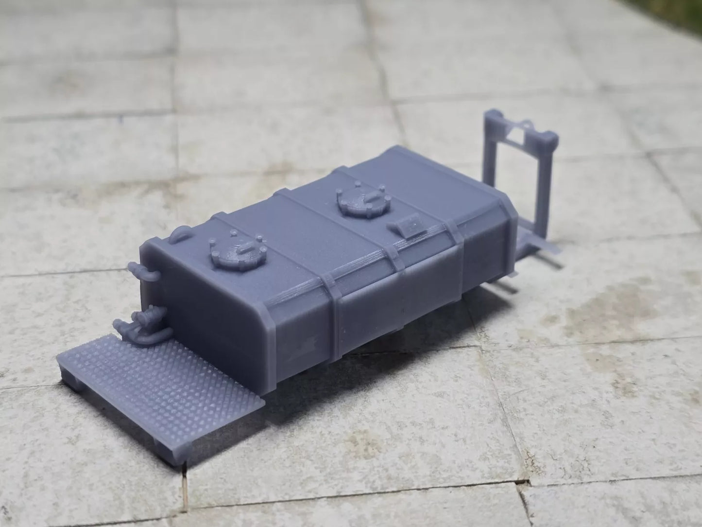 Sieglift Abrollbehälter Löschwasserversorgung Typ12 H0 1:87