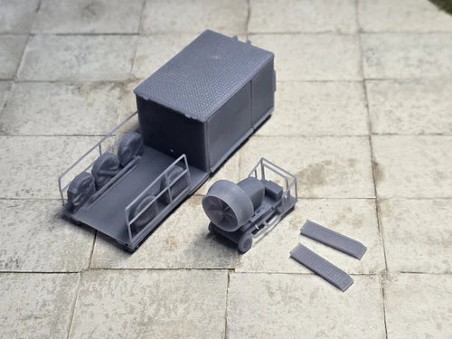 Abrollbehälter Lüfter - AB-Lüfter Bausatz H0 1:87