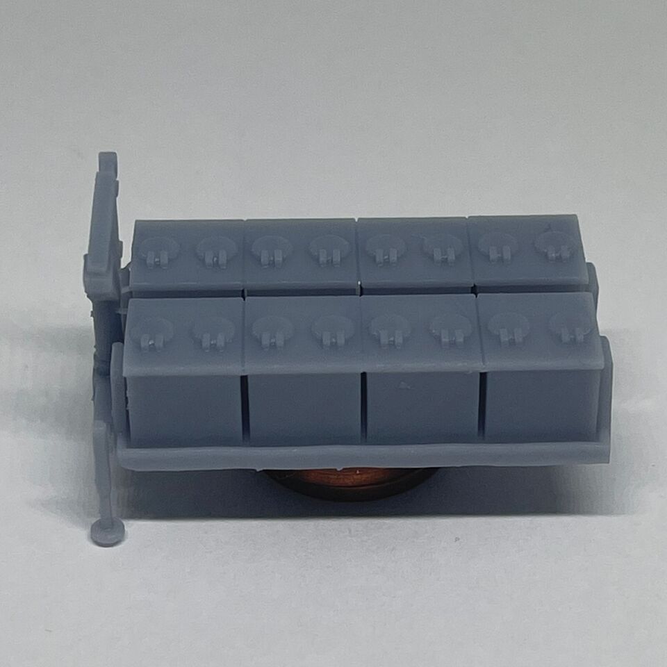 W50 Müllcontainer Typ2 Aufbau Spur TT 1:120