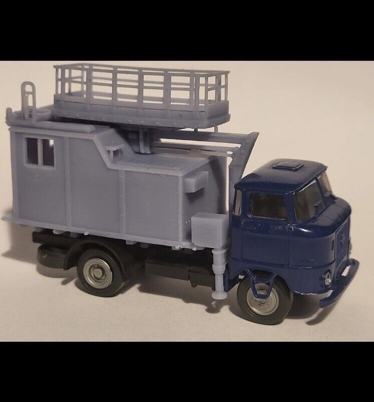 W50 Turmwagen Aufbau Spur H0 1:87