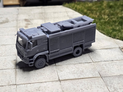 Magirus Rüstwagen mit Aluboot H0 1:87