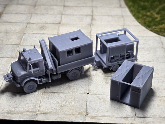 Unimog U5023 GW-L KatS Katastrophenschutz 1:87 H0 SET