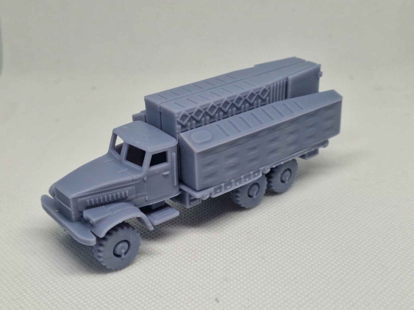 KrAZ 255 mit PMP Ponton Spur H0 1:87