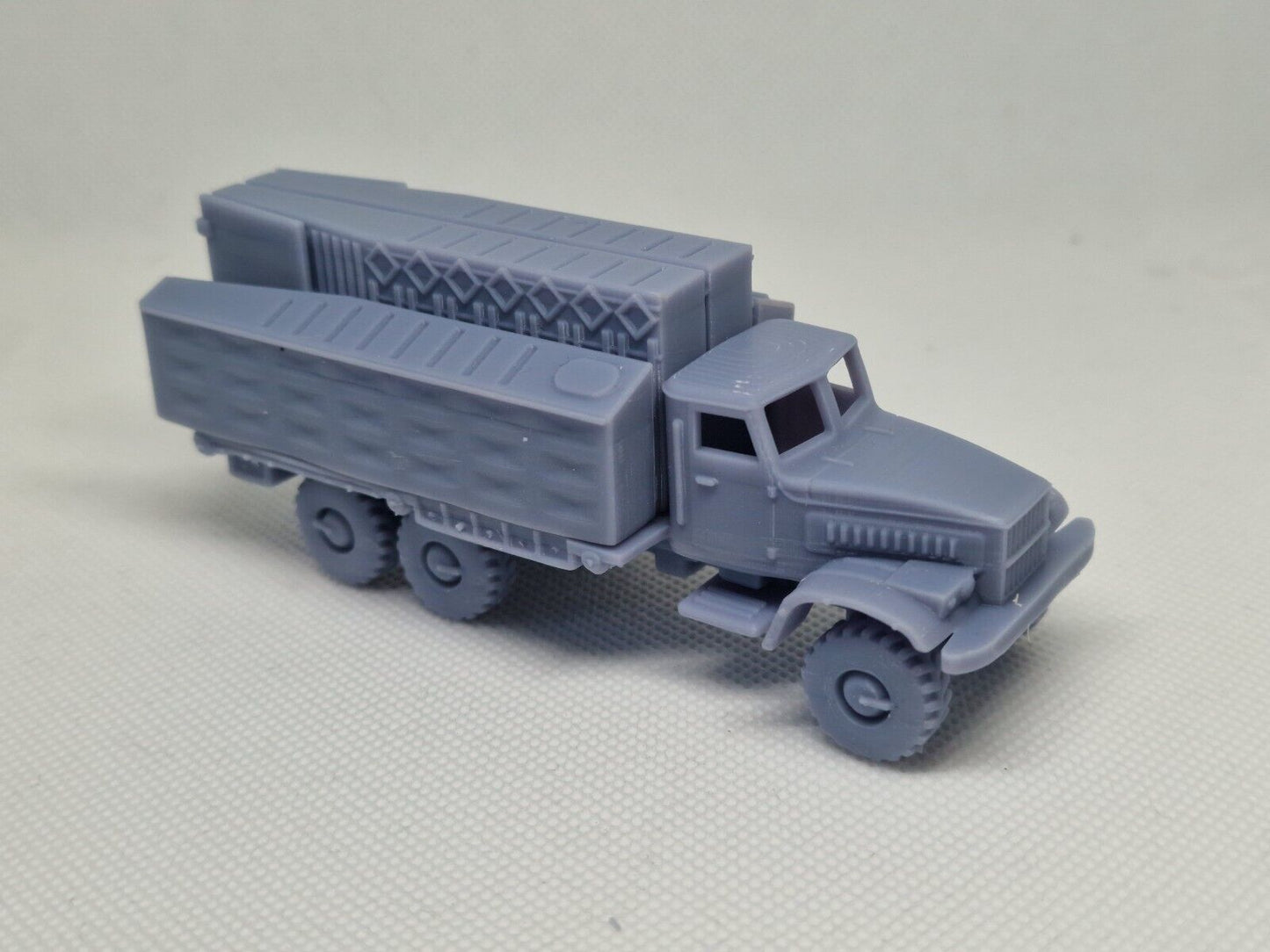 KrAZ 255 mit PMP Ponton Spur H0 1:87