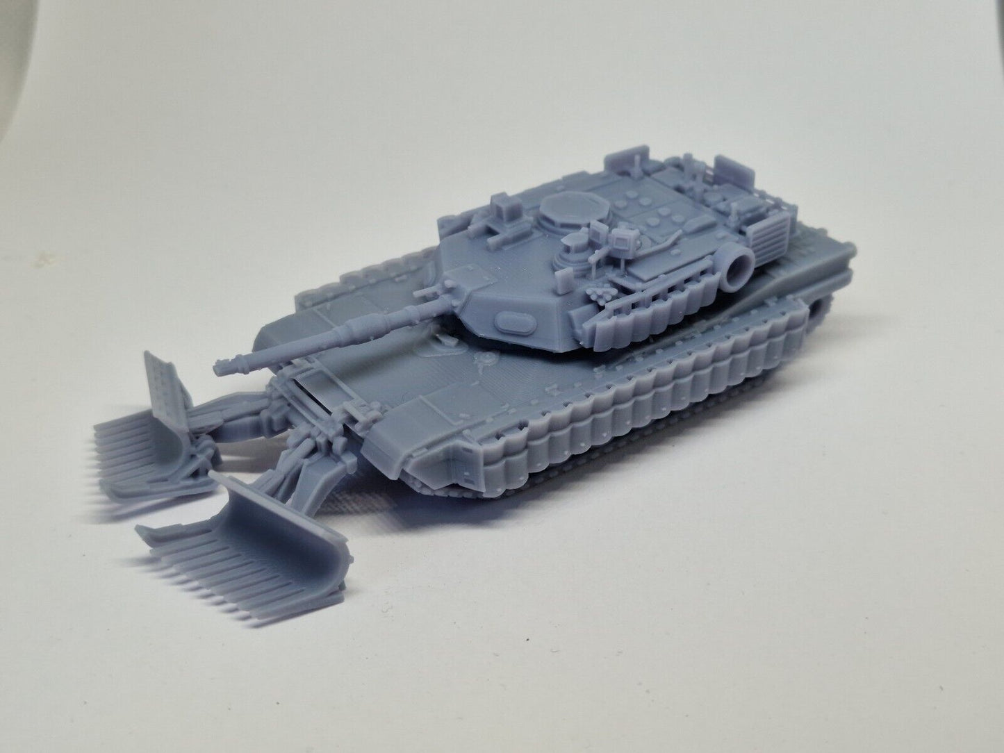 M1A2 Abrams Tusk 3 Minenpflug Spur H0 1:87